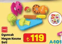 MGS OYUNCAK MEYVE KESME SETİ